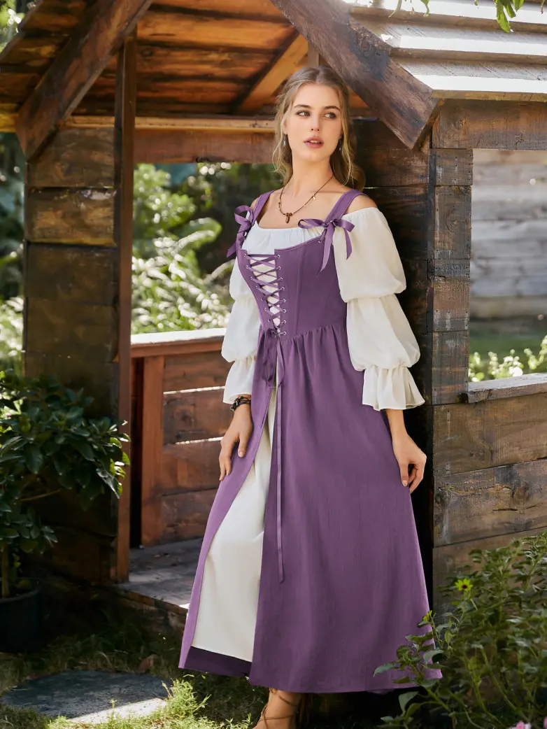 Women Renaissance Classic Characters 2pcs Set Costume - Image 17