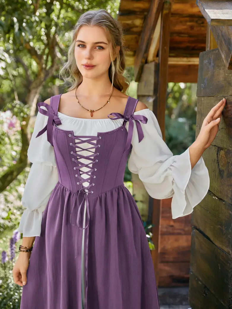 Women Renaissance Classic Characters 2pcs Set Costume - Image 18