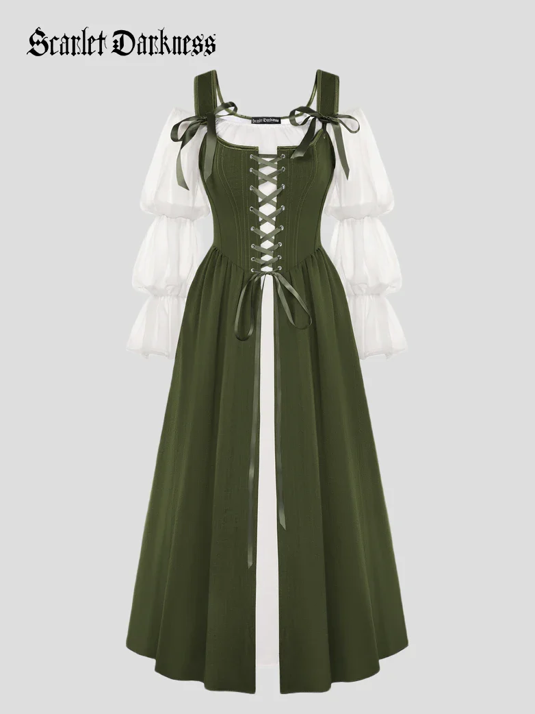 Women Renaissance Classic Characters 2pcs Set Costume - Image 21