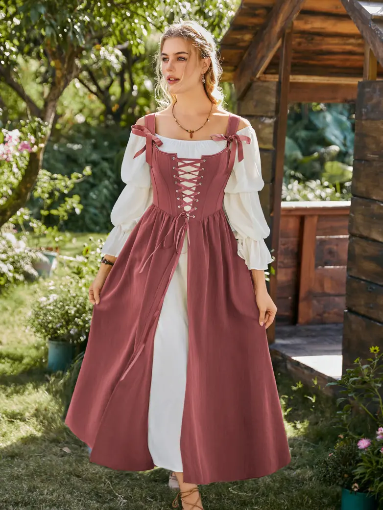 Women Renaissance Classic Characters 2pcs Set Costume - Image 30