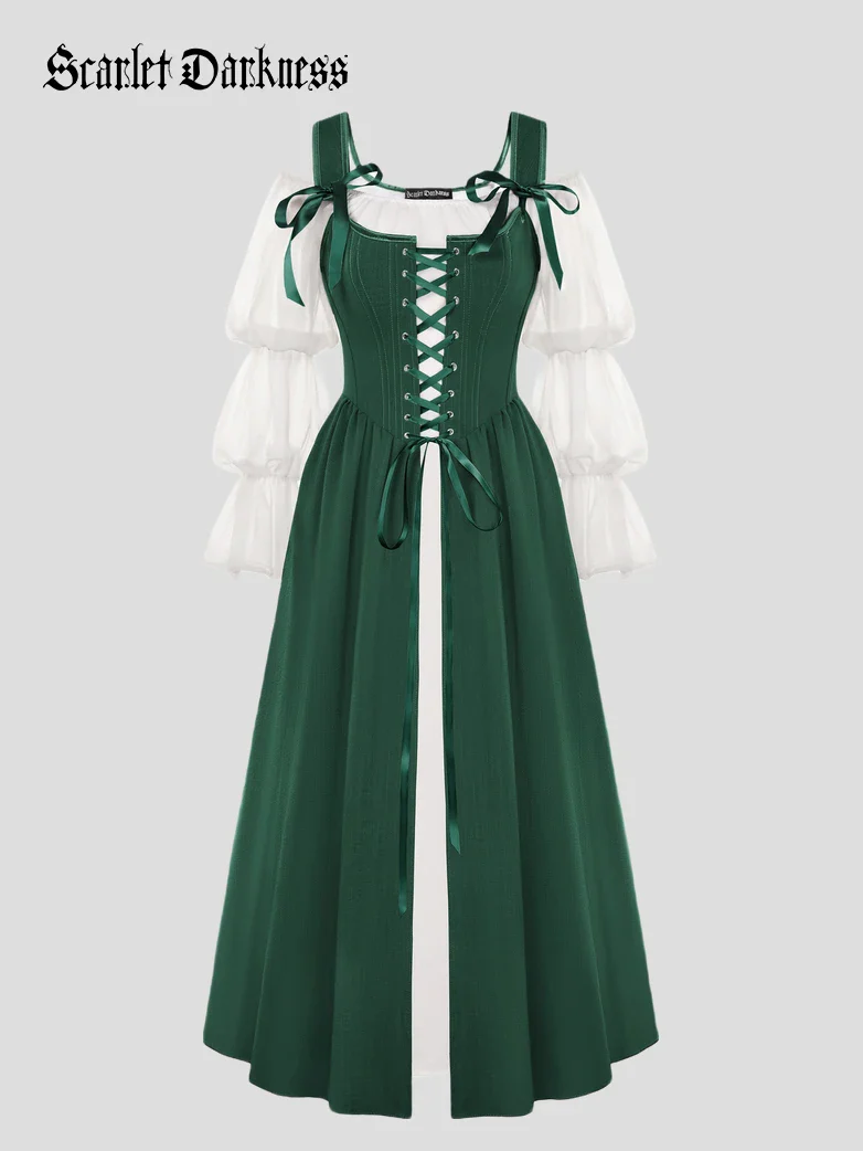 Women Renaissance Classic Characters 2pcs Set Costume - Image 34