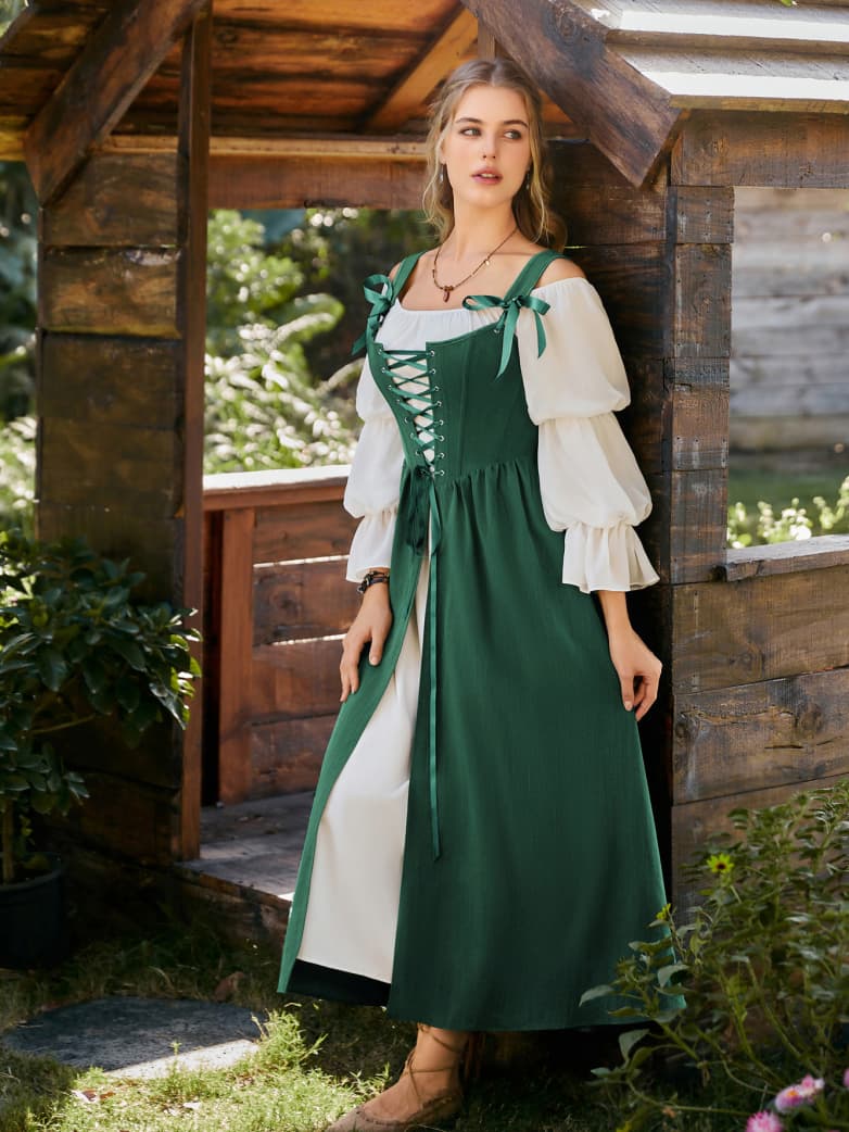 Women Renaissance Classic Characters 2pcs Set Costume - Image 37