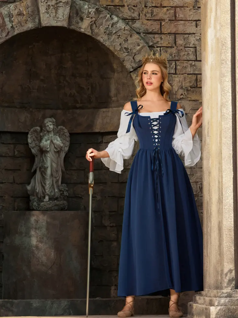 Women Renaissance Classic Characters 2pcs Set Costume - Image 8