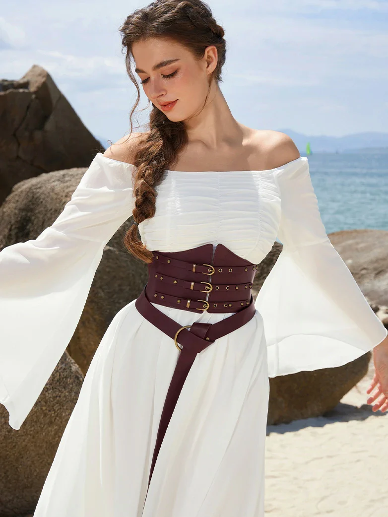 Renaissance Belt 15cm +Elastic 3.3cm Waist Belt Set - Image 18