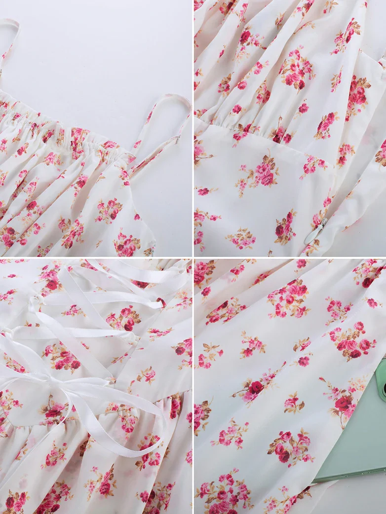 Spring Victorian Pastoral Milkmaid Pockets Dress - Image 27
