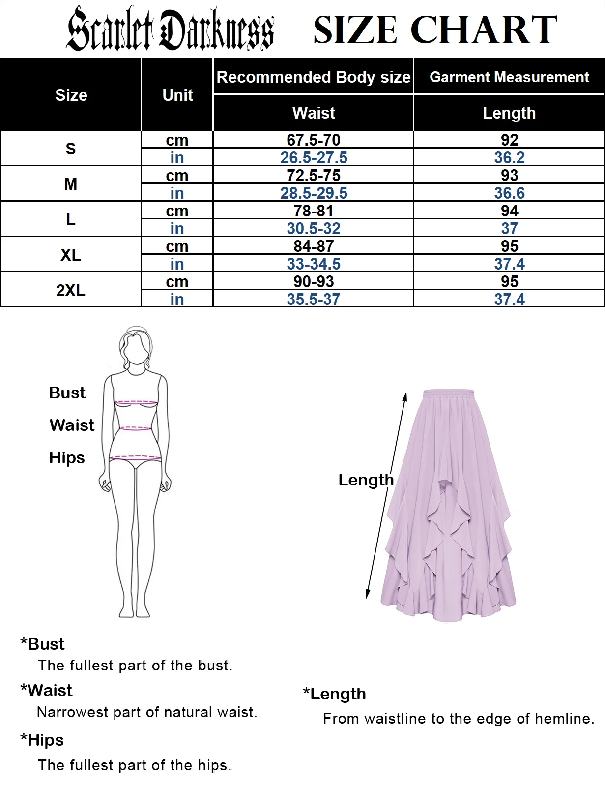 Women Renaissance Pirate Ruffle Hem Chiffon Skirt - Image 6
