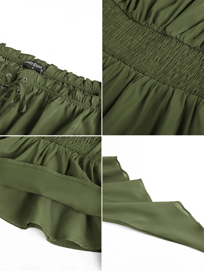 Renaissance Flowing Off-Shoulder Witch Tops - Image 41