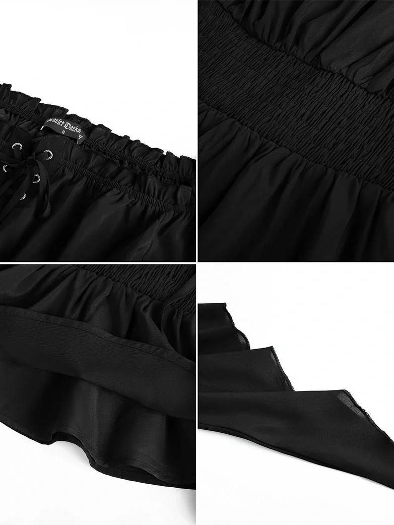 Renaissance Flowing Off-Shoulder Witch Tops - Image 6