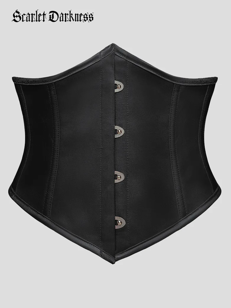 Ren Faire Waist Cincher Corset Belt with Metal Hook - Image 13