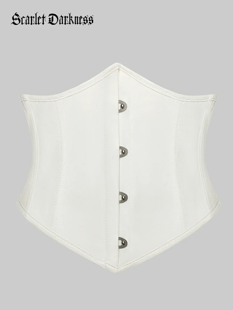 Ren Faire Waist Cincher Corset Belt with Metal Hook - Image 15