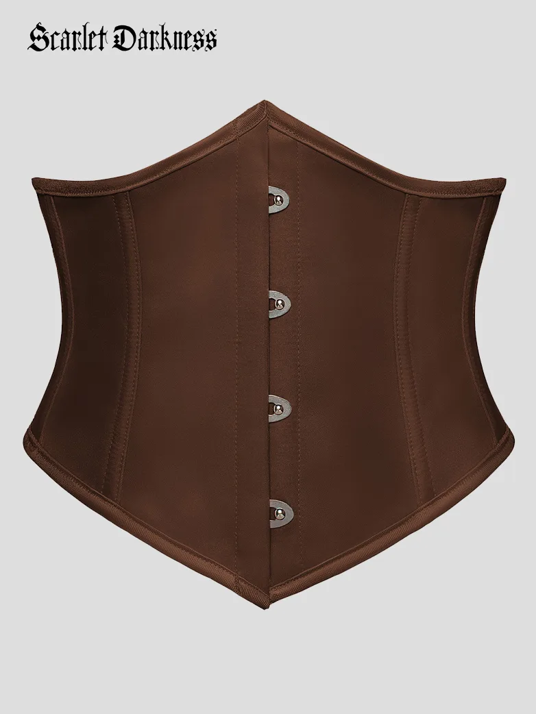 Ren Faire Waist Cincher Corset Belt with Metal Hook - Image 19