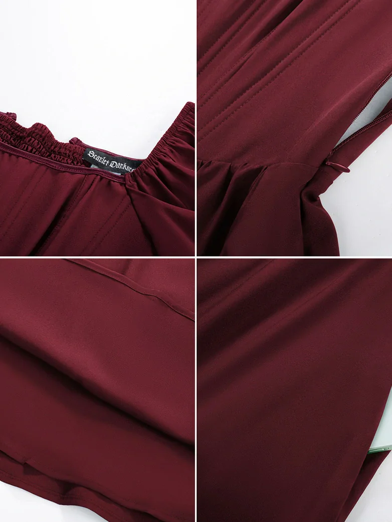 Victorian Cocktail Party Corset Dress with Pockets - Image 10