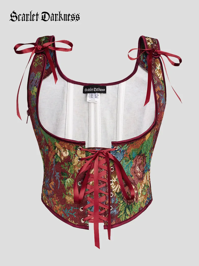 Under Bust Bustier Waist Corset with 11 Bones - Image 20