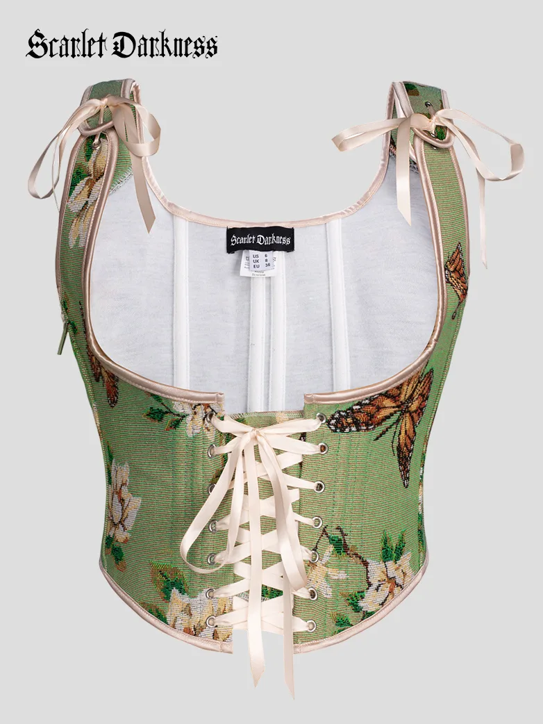 Under Bust Bustier Waist Corset with 11 Bones - Image 24