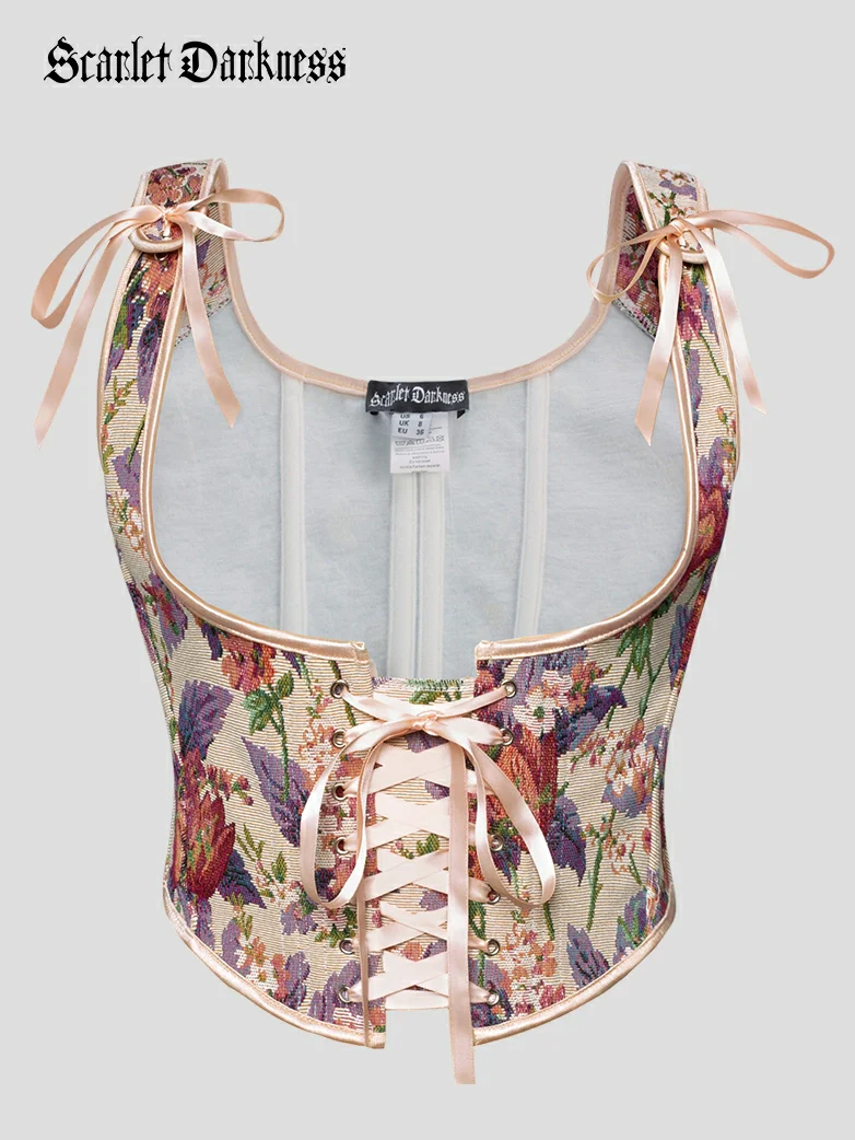 Under Bust Bustier Waist Corset with 11 Bones - Image 28