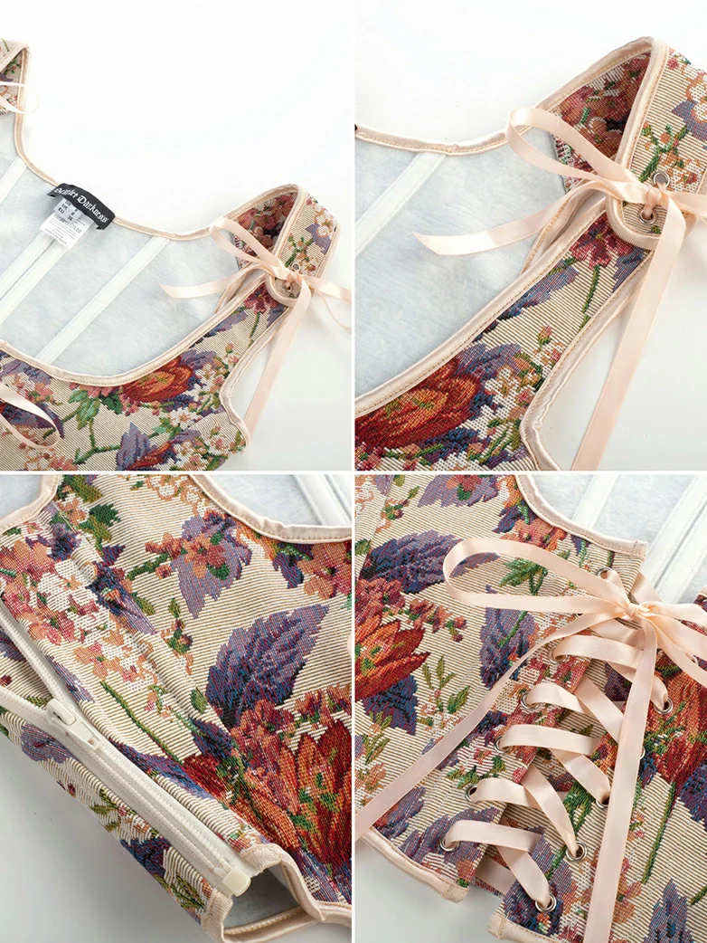 Under Bust Bustier Waist Corset with 11 Bones - Image 29