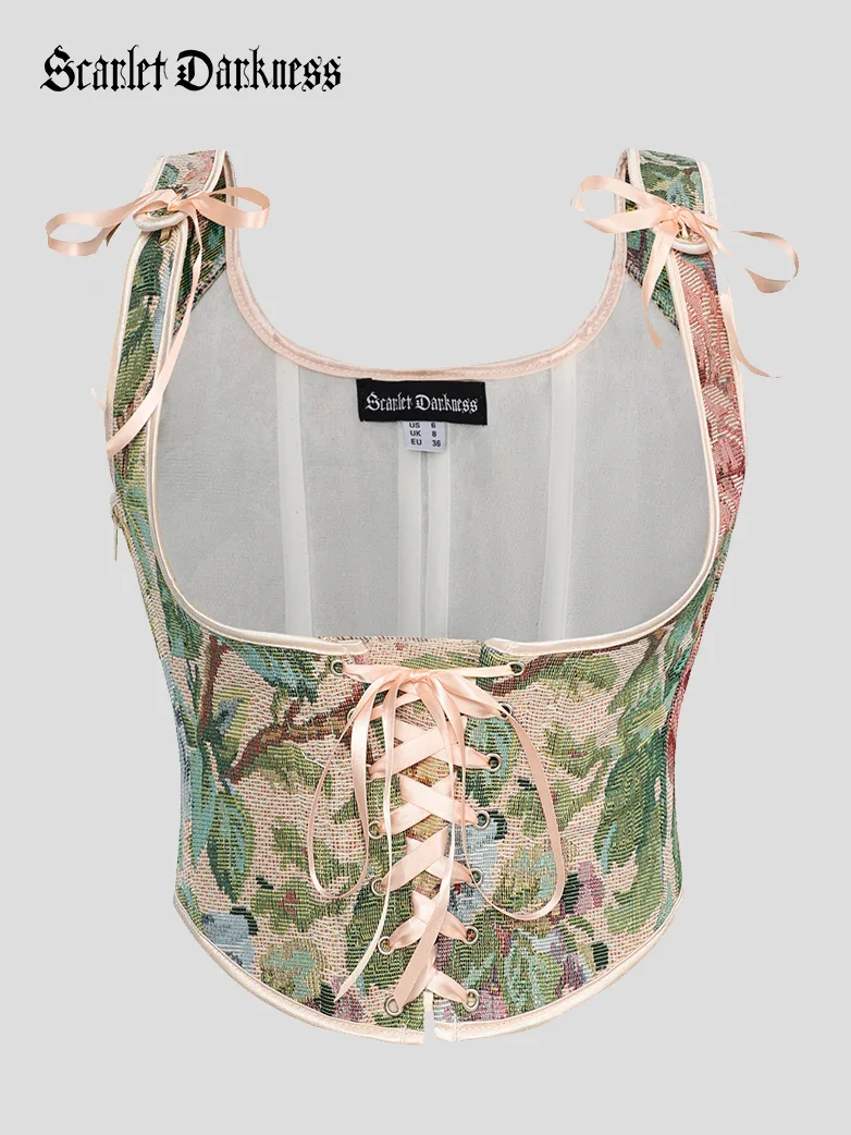 Under Bust Bustier Waist Corset with 11 Bones - Image 6