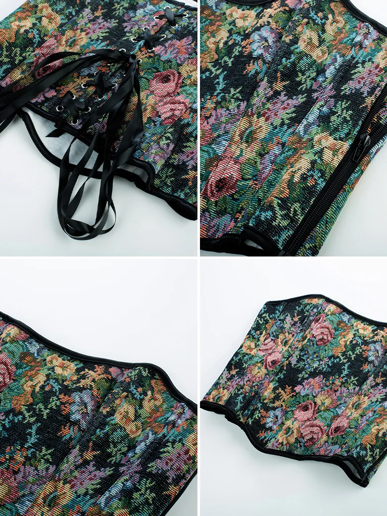 Vintage Corset Bodice Top for Music Festival - Image 17