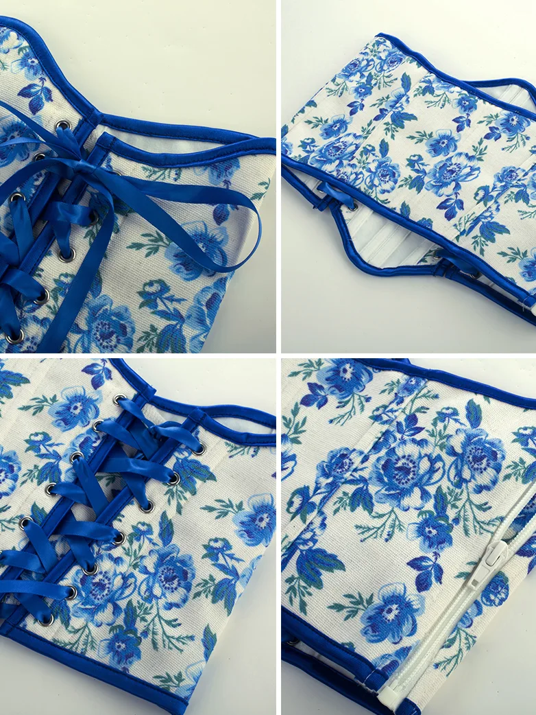 Women Renaissance Corset Belt with Side Straps - Image 10