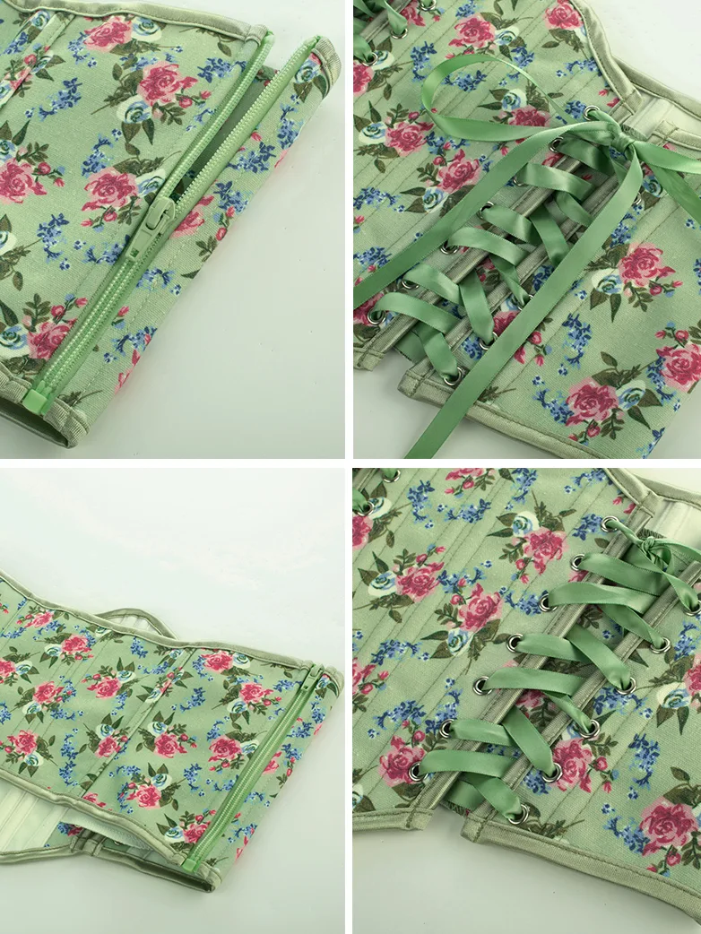 Women Renaissance Corset Belt with Side Straps - Image 15