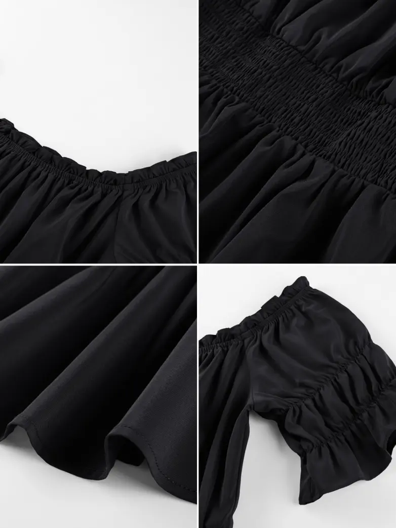 Renaissance Pirate Off Shoulder Peasant Tops - Image 16