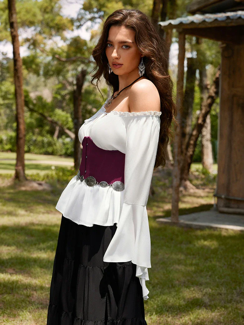 Classic Renaissance Cotton Waist Belt Waistband - Image 28