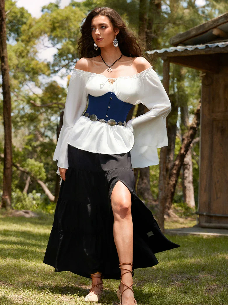 Classic Renaissance Cotton Waist Belt Waistband - Image 31