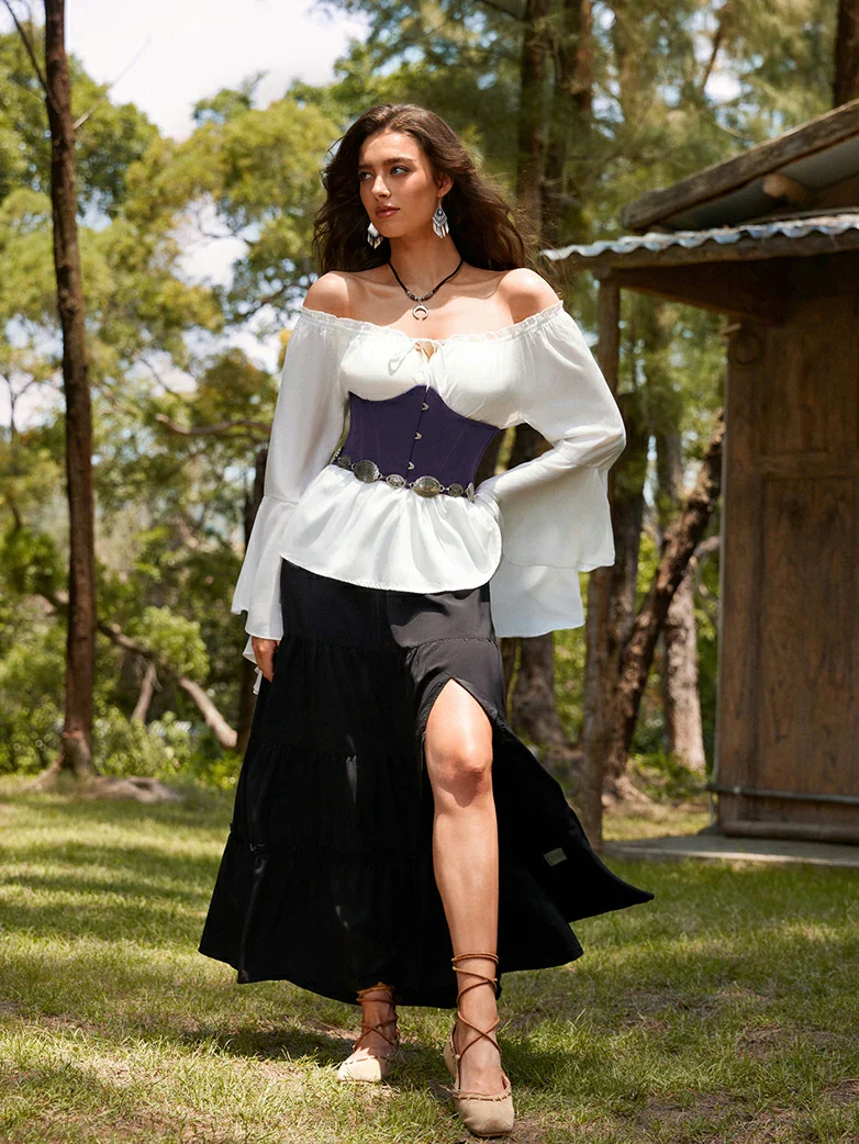 Classic Renaissance Cotton Waist Belt Waistband - Image 35