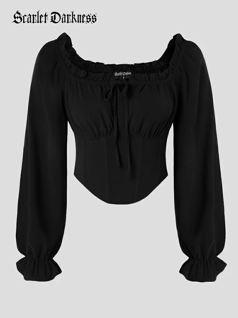 Women Renaissance Cropped Length Tops - Image 10