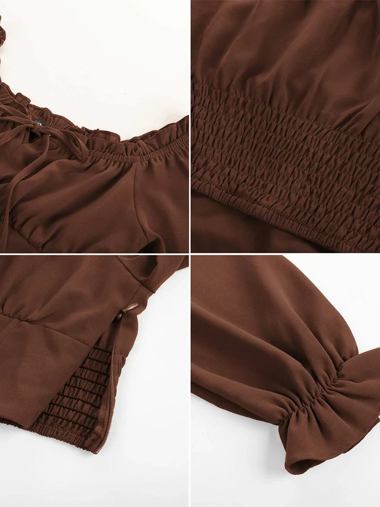 Women Renaissance Cropped Length Tops - Image 36