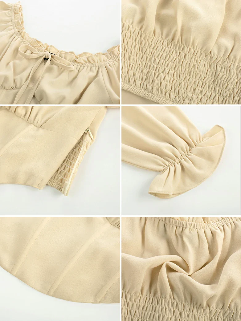 Women Renaissance Cropped Length Tops - Image 4