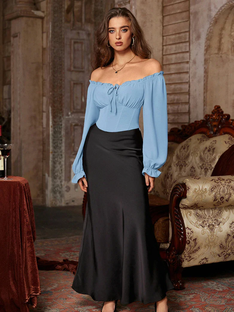 Women Renaissance Cropped Length Tops - Image 43