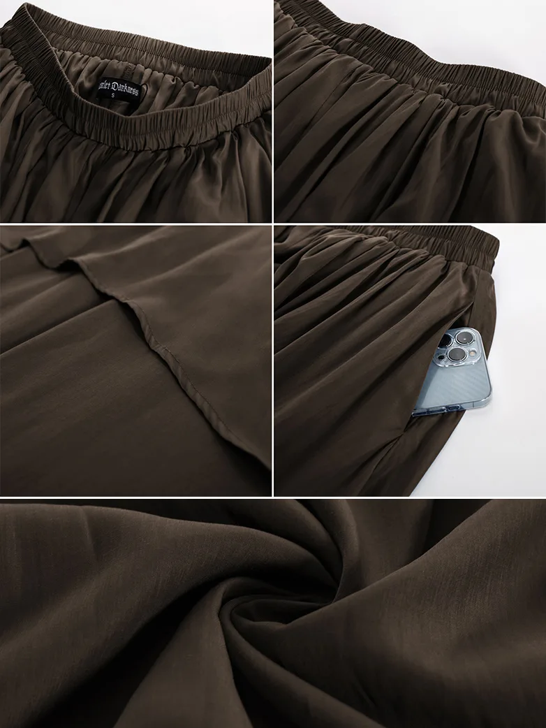 Dual-Layer Renaissance Pocket Swing Maxi Skirt - Image 16
