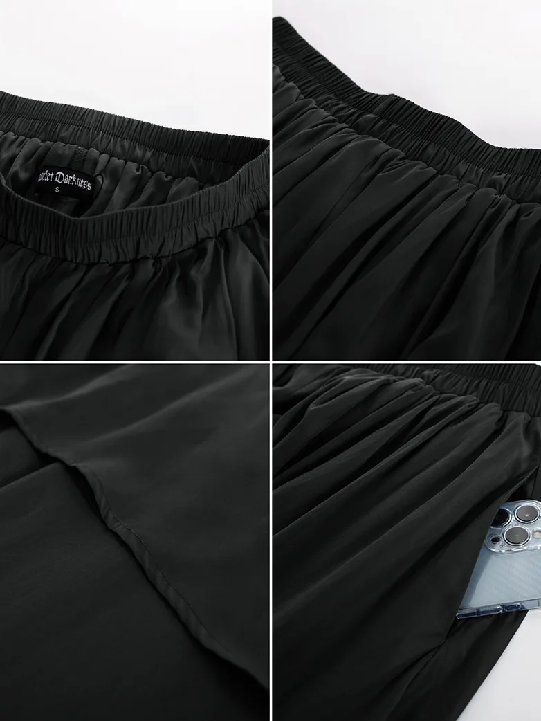 Dual-Layer Renaissance Pocket Swing Maxi Skirt - Image 40
