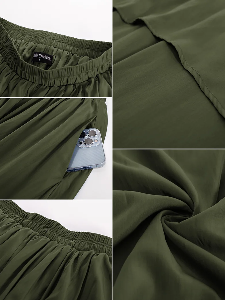 Dual-Layer Renaissance Pocket Swing Maxi Skirt - Image 6