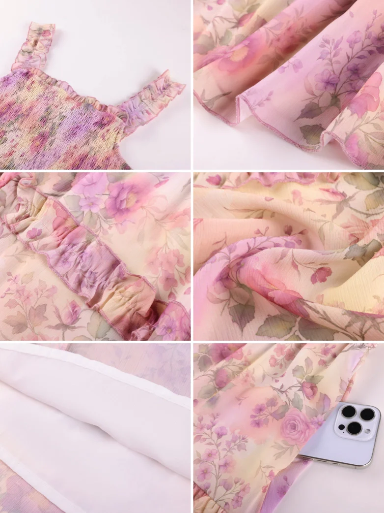 Spring Love Story Elastic Stretch Date Dress - Image 59