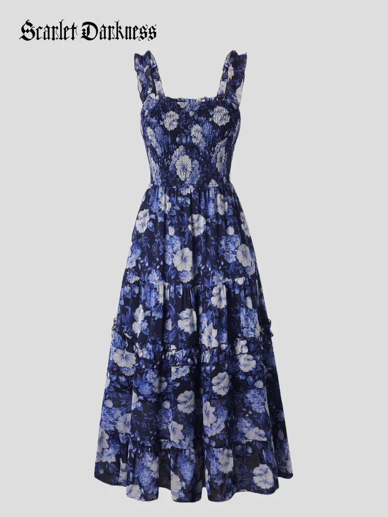 Spring Love Story Elastic Stretch Date Dress - Image 67