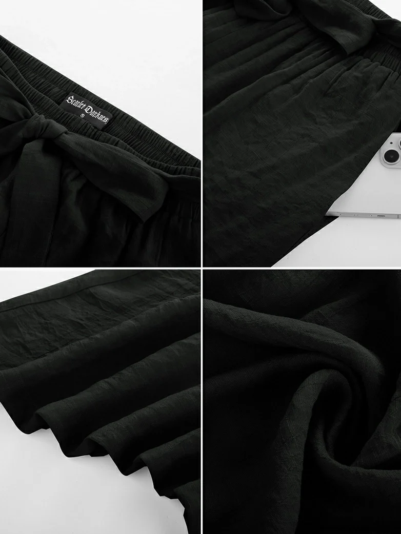 Women Renaissance Palazzo Wide-Leg Pants - Image 4