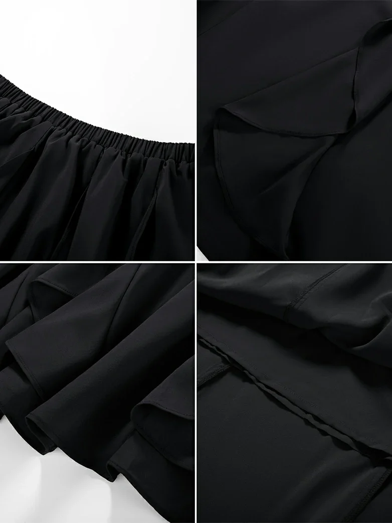 Renaissance Ruffle Swing Skirt with Pockets - Image 14