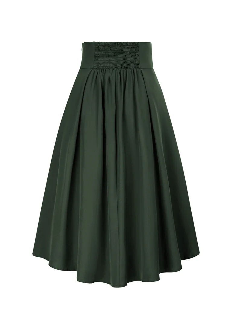 Steampunk Skirt Length Adjustable Skirt With Pocket - Image 15