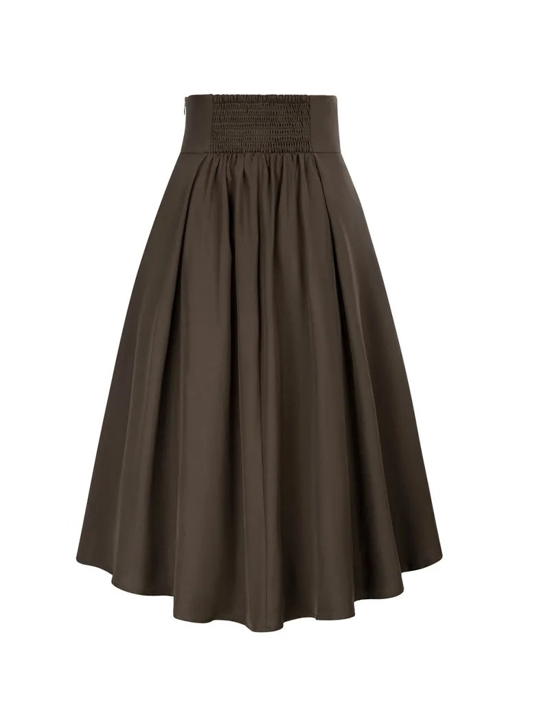 Steampunk Skirt Length Adjustable Skirt With Pocket - Image 9