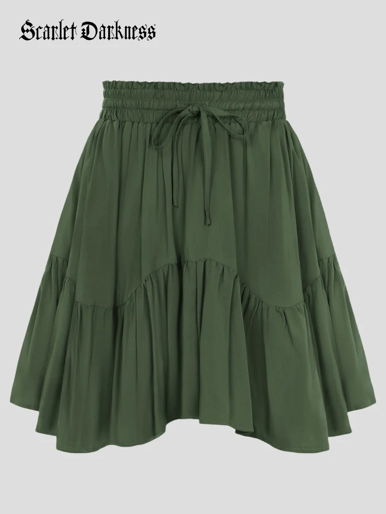 Renaissance Pirate Swing Pockets Mini Skirt
