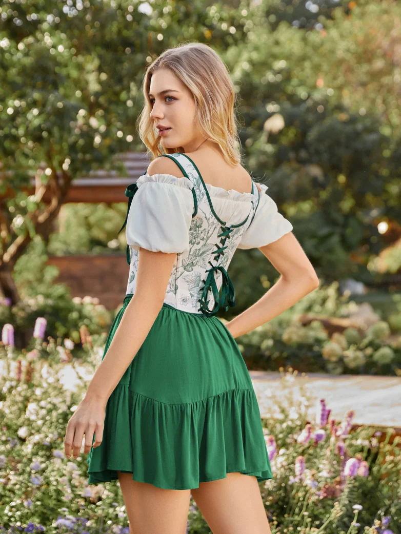 Renaissance Pirate Swing Pockets Mini Skirt - Image 26