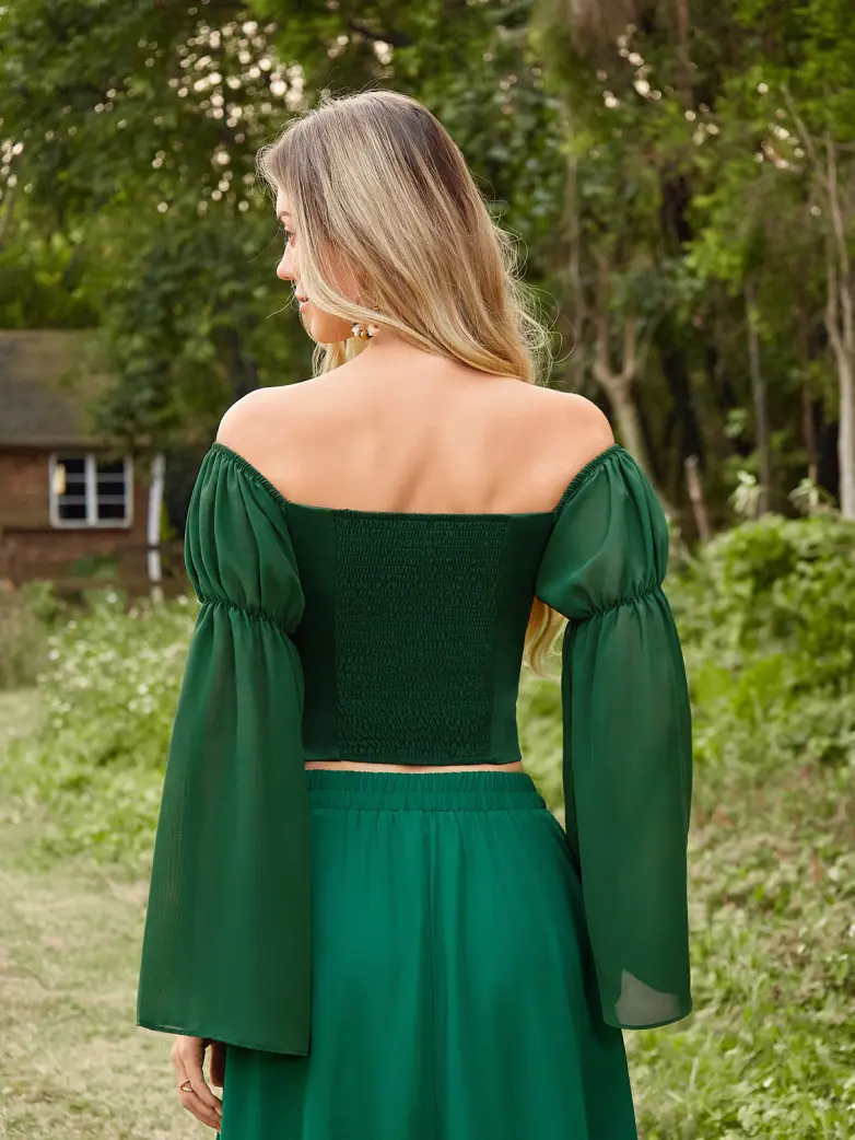 Renaissance Virago-Sleeve Fantasy Off-Shoulder Tops - Image 14