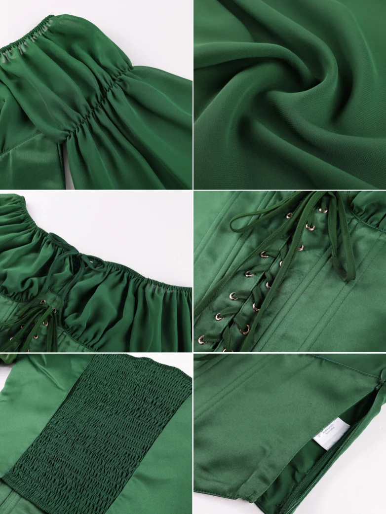 Renaissance Virago-Sleeve Fantasy Off-Shoulder Tops - Image 15