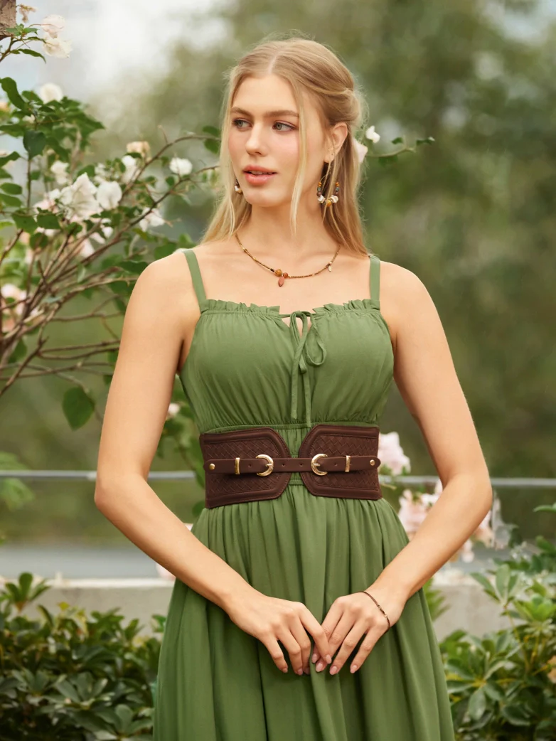 Renaissance Waist Belt Ladies Stretchy Waistband - Image 7