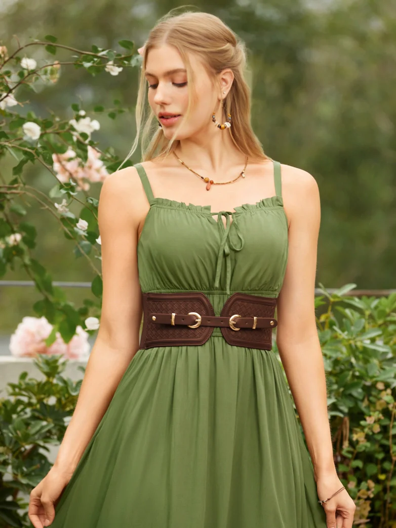 Renaissance Waist Belt Ladies Stretchy Waistband - Image 8