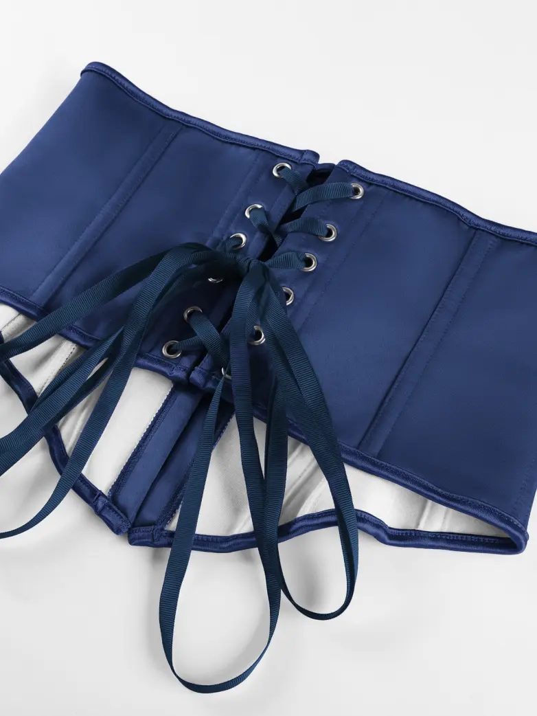 Women Renaissance Waist Belt Under-Bust Bustier - Image 24