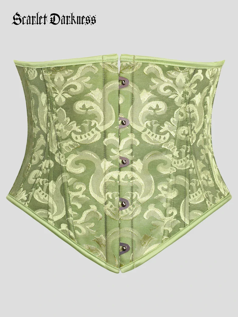 Women Renaissance Waist Belt Under-Bust Bustier - Image 44