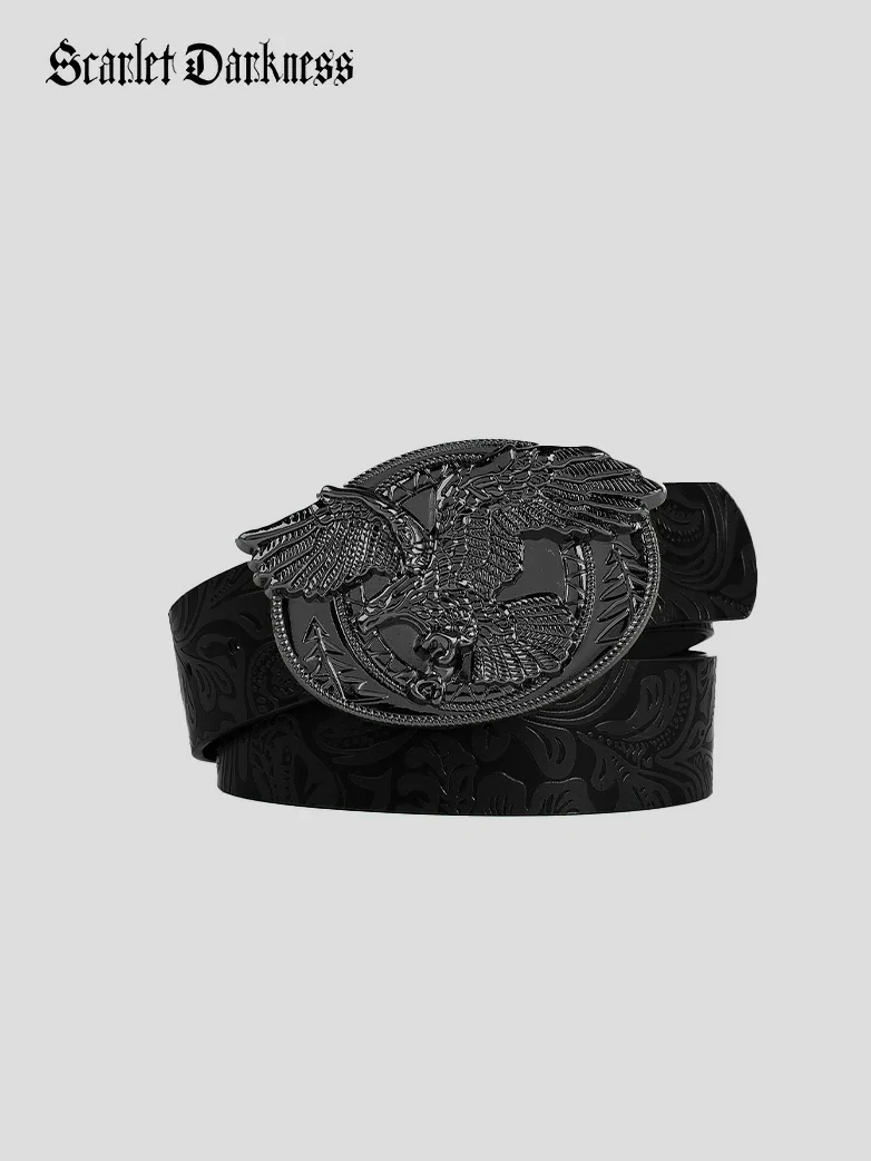 Interchangeable Double Buckle Renaissance Waist Belt - Image 2